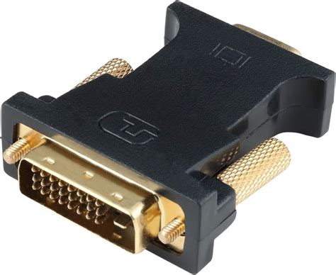 Hyzuo Dvi To Vga Adapter Active Dvi D Dual Link 241 Male To Vga Female