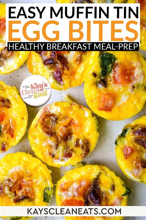 Easy Egg Bites Muffin Tin Recipe Recipe In 2024 Egg Bites Recipe