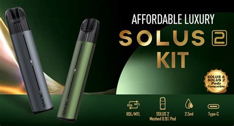 SMOK Solus 2 Pod System 700mAh Online Vape Vapesourcing