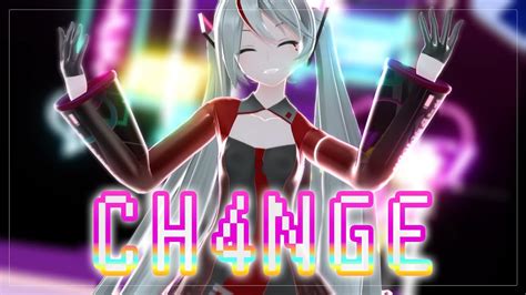 Mmd4k Ch4nge Yyb式初音ミク Youtube