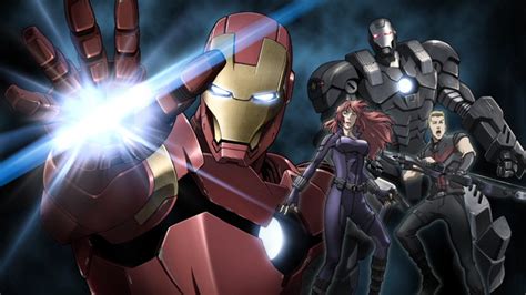 Marvel Anime Age Iron Man Rise Of Technovore