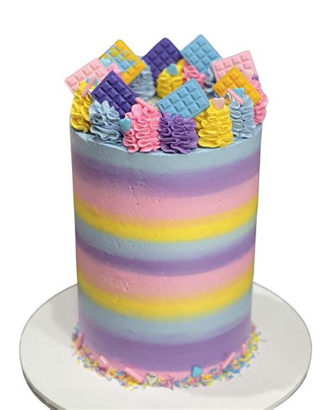 Rainbow Party Cake - Sugar Whipped Cakes Website