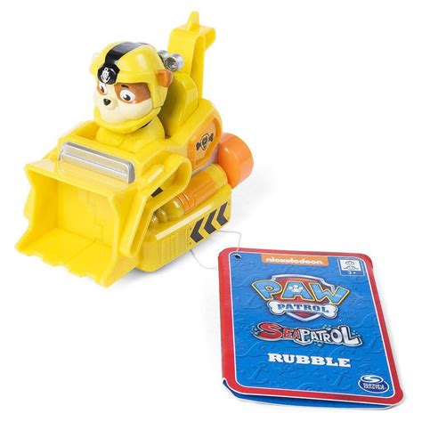 Paw Patrol Rescue Racer Rubble Sea Patrol Funbox Fiesta