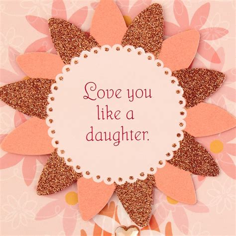 Love You Like A Daughter Birthday Card Greeting Cards Hallmark