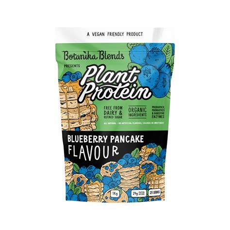 Botanika Blends Plant Protein Blueberry Pancake 1kg From Naturals