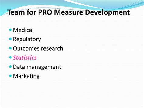 Ppt Fda Approach To Patient Reported Outcome Measure Development Powerpoint Presentation Id