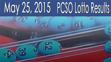 Pcso Lotto Results May D Swertres Ez Youtube