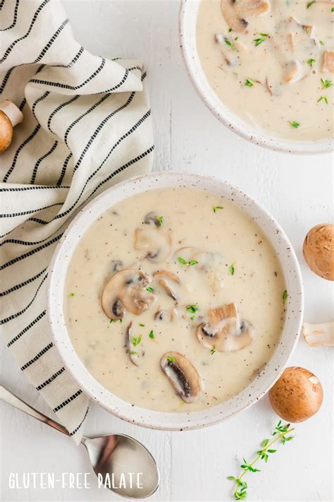 Gluten Free Cream Of Mushroom Soup Recipe Gfp