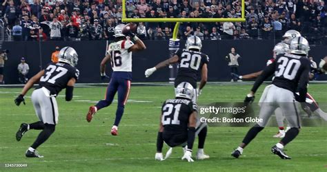 New England Patriots Wr Jakobi Meyers Goes To Lateral The Ball During