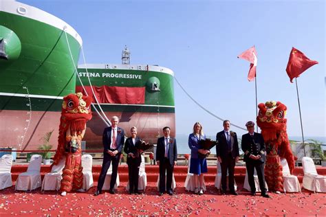 Proman Stena Bulk Holds Naming Ceremony For Methanol Tankers Stena Provident And Stena