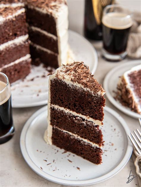 Chocolate Guinness Cake With Bailey S Cream Cheese Frosting If You