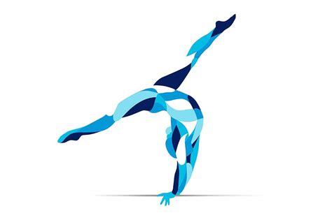 Stylized silhouette of gymnastics | Gymnastics wallpaper, Gymnastics ...