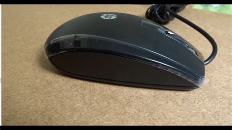 Hp X500 Mouse Usb Wired Optical Sensor Mouse Youtube