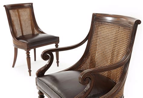 Hand Carved Mahogany Scoop Back Dining Chair Dining Chairs From