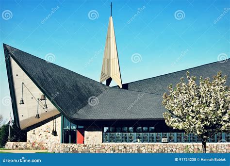 First Evangelical Lutheran Chuch - Lake Geneva, WI Stock Photo - Image ...