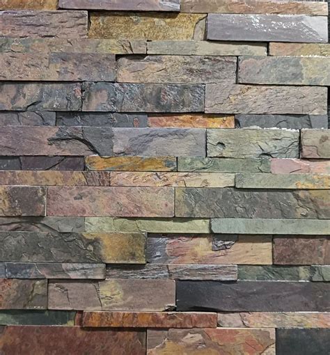 Kund Multi Slate Stone Wall Cladding At Rs 140 Sq Ft In Bengaluru ID