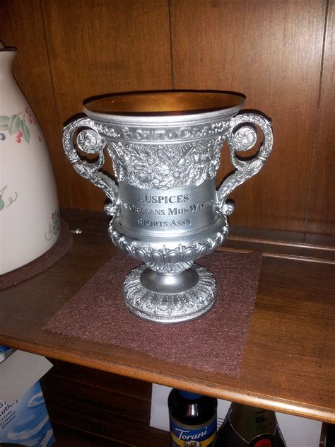 Sugar Bowl Replica Trophy - $9 : ThriftStoreHauls