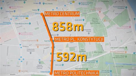 Warszawa Metro powstaną dwie stacje na pierwszej linii Metro Plac