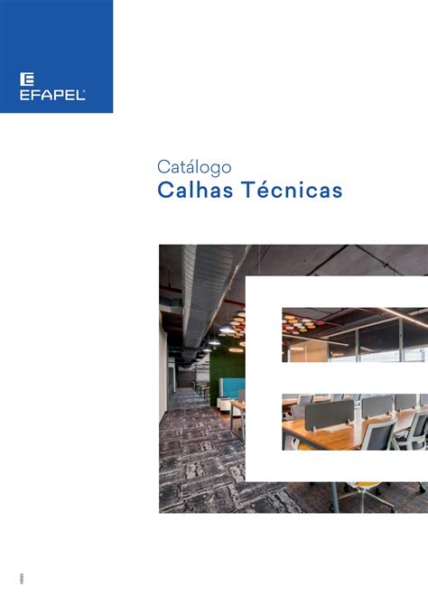 Cat Logo Calhas T Cnicas By Efapel S A Issuu