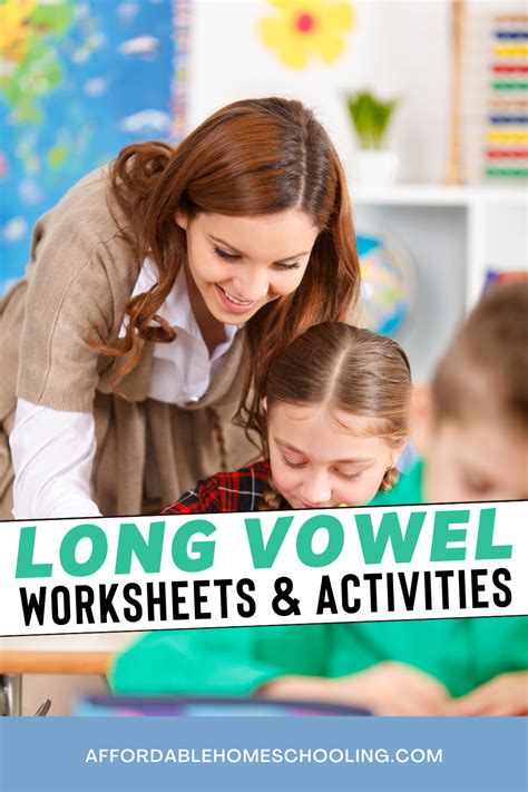 Worksheets On Long Vowel Sounds