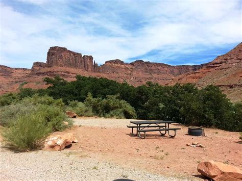 Upper Big Bend Camping Area BLM Moab Utah UT