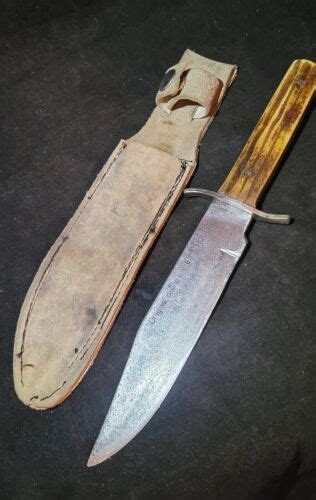 THE ORIGINAL BOWIE KNIFE~ANTIQUE BOWIE HUNTING & FIGHTING KNIFE~WITH ...