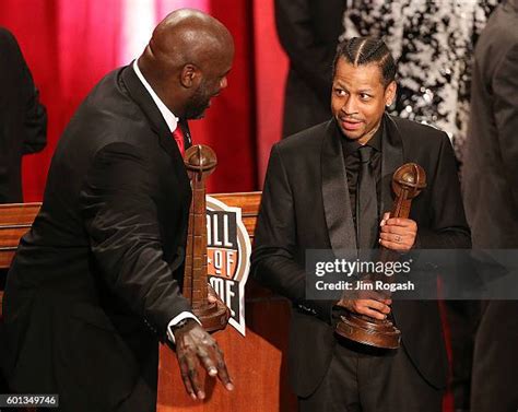 Allen Iverson Hall Of Fame Photos and Premium High Res Pictures - Getty ...