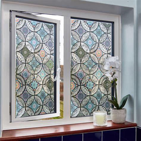 Window Film Privacy | decorative stained glass window film | Window ...