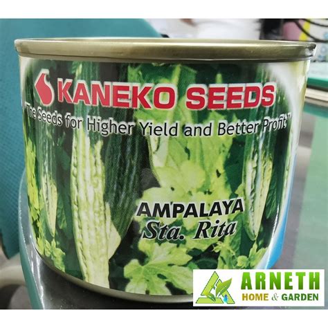 STA RITA AMPALAYA SEEDS BY KANEKO 50 GRAMS CAN Shopee Philippines