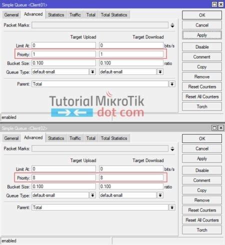 Cara Limit Bandwidth Mikrotik Menggunakan Simple Queue Tutorial