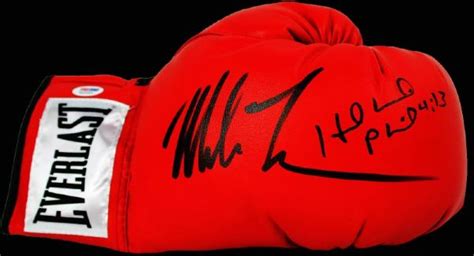 Lot Detail Mike Tyson Evander Holyfield Dual Signed Everlast Boxing