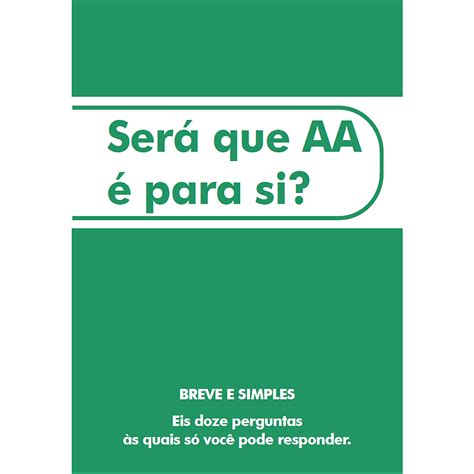 Associa O De Alco Licos An Nimos De Portugal Ser Que Aa Para Si