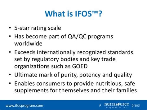 The International Fish Oil Standards (IFOS) Program: An Overview