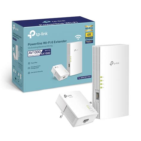 Tp Link Tl Wpa Kit Powerline Adapter Wlan Av Wifi Ax