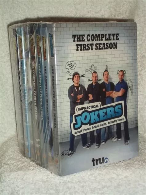 Impractical Jokers Complete Series Seasons Dvd Disc Box