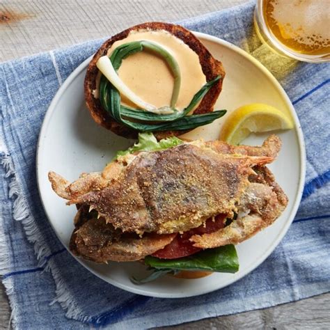 FreshDirect Blog | Spring Zing! Soft-Shell Crab Sandwich Recipe