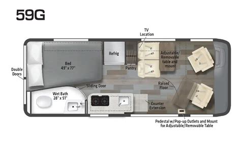 Winnebago Travato Floorplans And Specifications