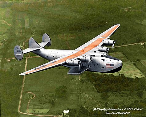 Boeing Nc Pan Am Atlantic Clipper Colorized Flickr