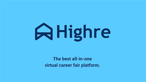 The Best Virtual Career Fair Platform Highre Youtube