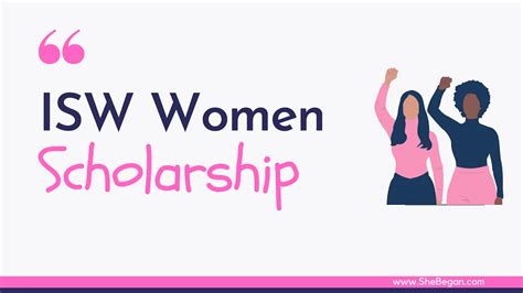 International Scholarship For Women 2021 2022