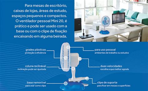 Ventisol Ventilador De Mesa Mini Cm V Amazon Br