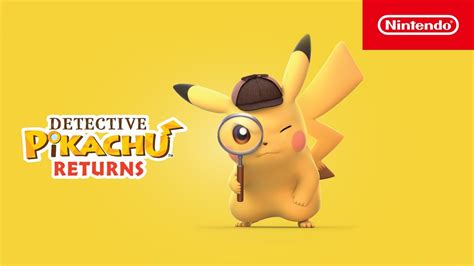 Detective Pikachu Returns Trailer de lançamento Nintendo Switch