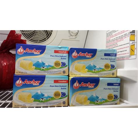 Jual Butter Anchor Salted Unsalted Shopee Indonesia