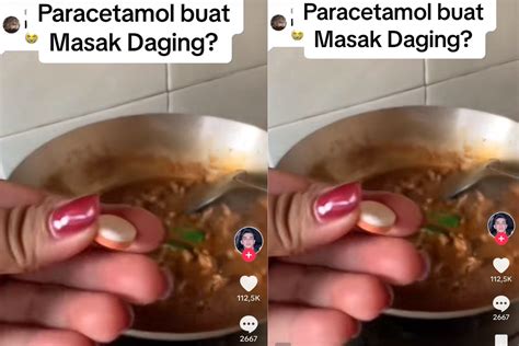 Viral Di Tiktok Masak Daging Pakai Paracetamol Kenali Bahayanya