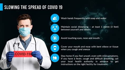 Coronavirus Tips PowerPoint Template PresentationPoint