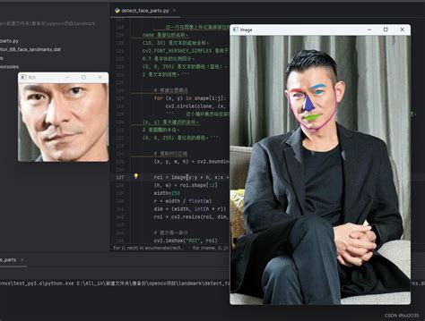 OpenCV实现人脸关键点检测 人脸关键点检测 opencv python CSDN博客