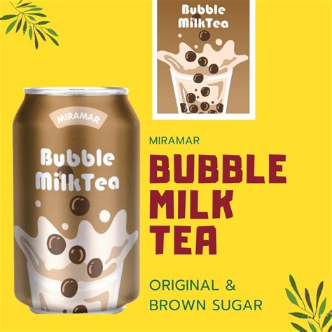 Oem Private Label Available Bubble Milk Tea Pearl Milk Tea Boba