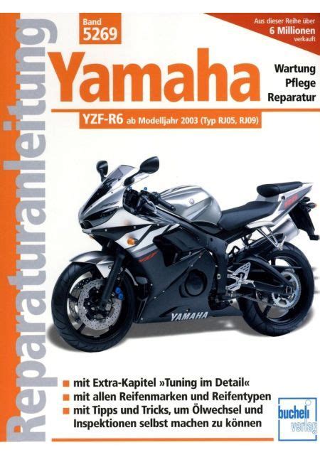 Yamaha Yzf R Reparaturanleitung Bucheli