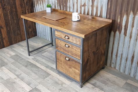 Desk With A Suspension File Drawers Pedestal Desk With Filing Drawer