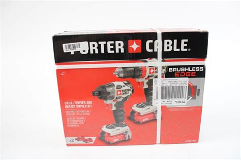 Porter Cable Drill/ Driver Impact Driver Kit | Property Room